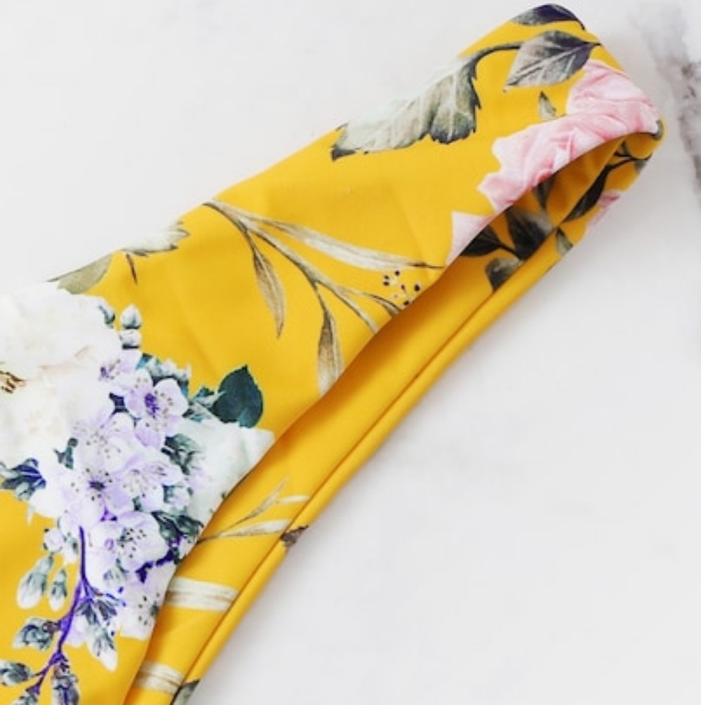 Two-piece bandeau floral swimsuit - Picture 4 of 4